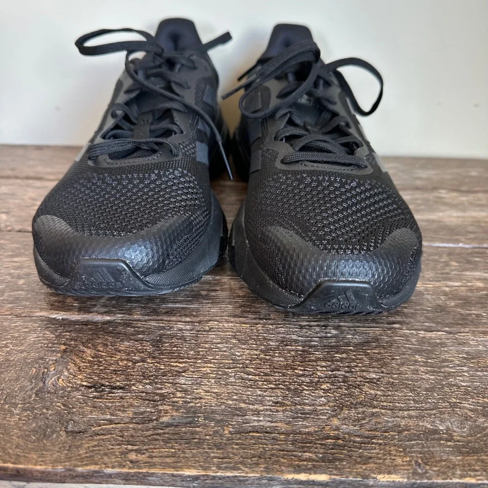 Adidas SolarGlide Glide Boost Running Shoes Men's Black Athletic Sneakers Size 8